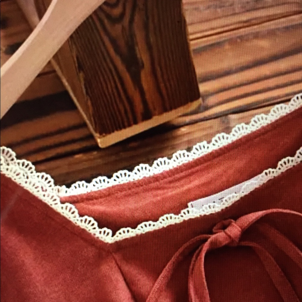 NEW Sweet Collection Tea Red Dress - Picture 4 of 6
